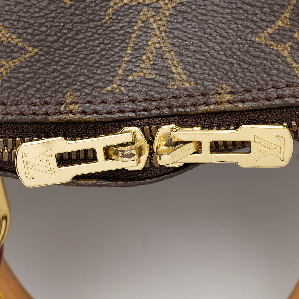 Louis Vuitton Vintage Monogram Canvas Alma MM Satchel (SHF-19055) - Image 8