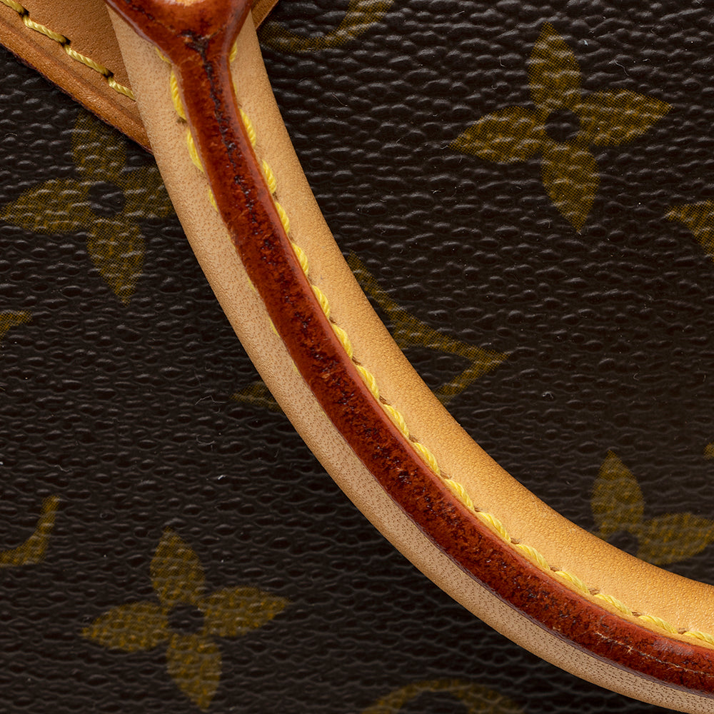 Louis Vuitton Vintage Monogram Canvas Alma MM Satchel (SHF-19055) - Image 11