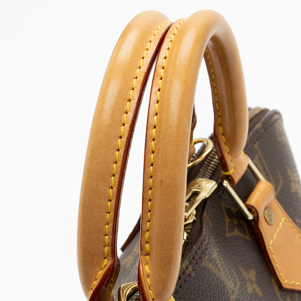 Louis Vuitton Vintage Monogram Canvas Alma MM Satchel (SHF-19055) - Image 14
