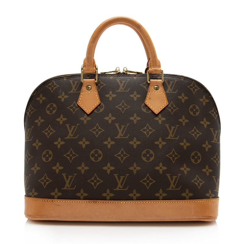 Louis Vuitton Vintage Monogram Canvas Alma PM Satchel (SHF-16731) - Image 2