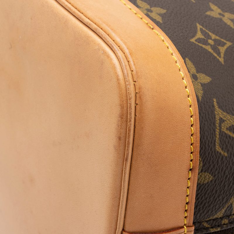 Louis Vuitton Vintage Monogram Canvas Alma PM Satchel (SHF-16731) - Image 9