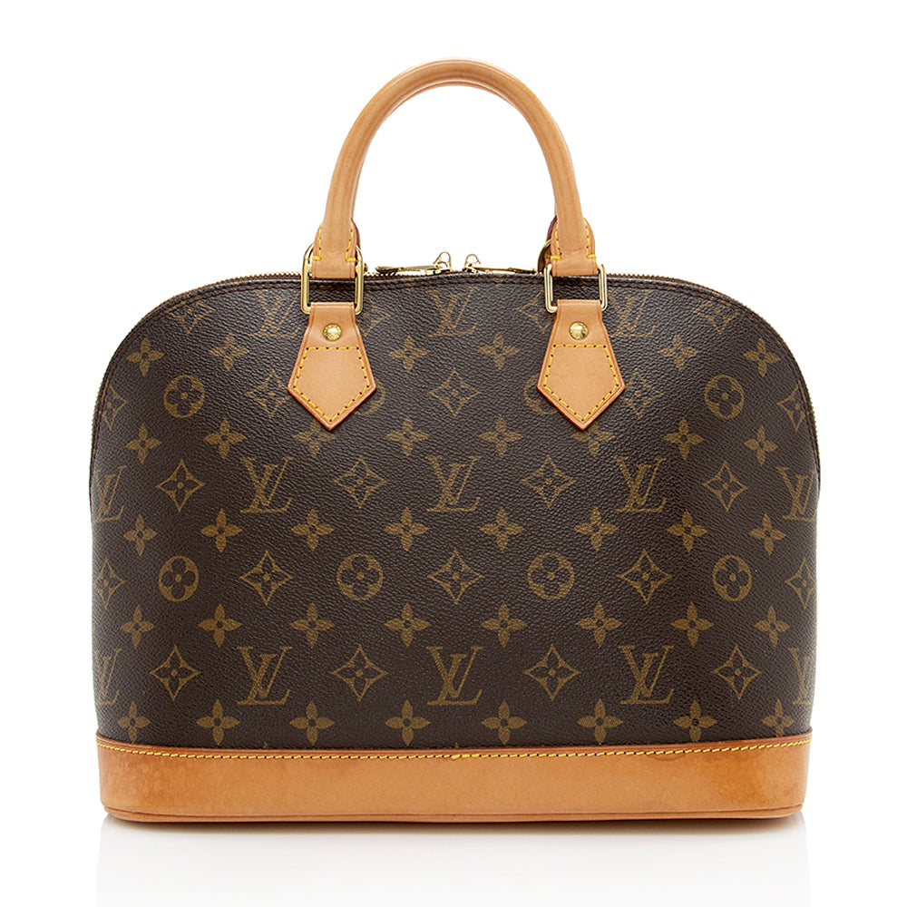 Louis Vuitton Vintage Monogram Canvas Alma PM Satchel (SHF-16875) - Image 2