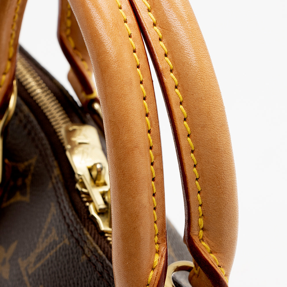 Louis Vuitton Vintage Monogram Canvas Alma PM Satchel (SHF-16875) - Image 11