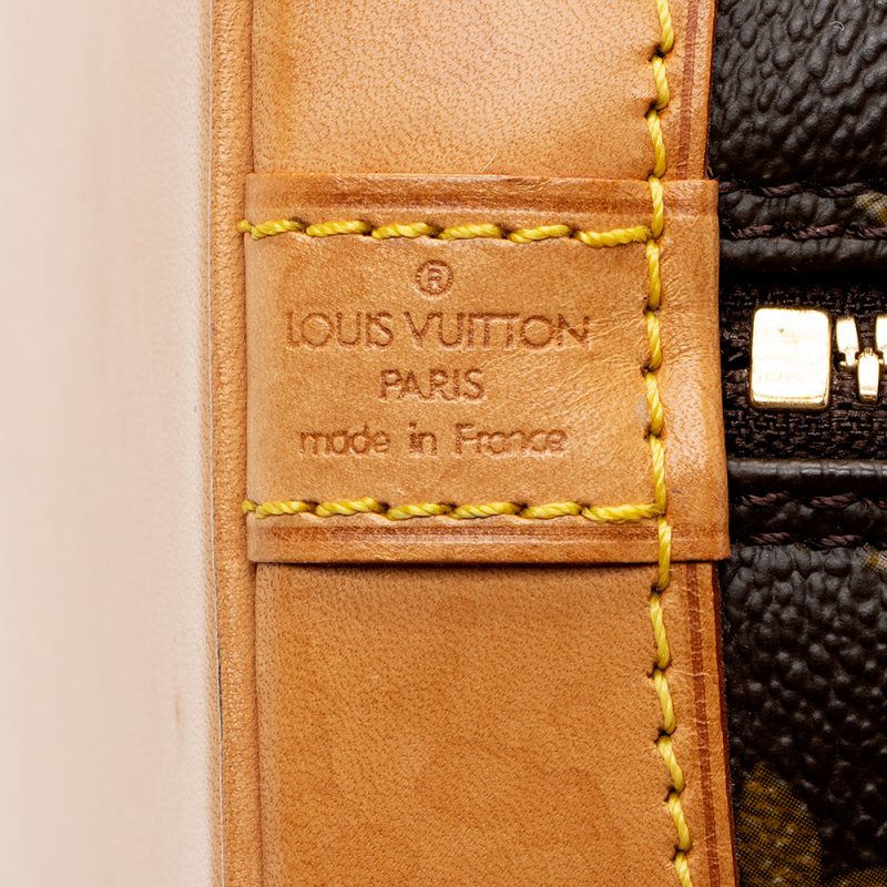 Louis Vuitton Vintage Monogram Canvas Alma PM Satchel (SHF-16875) - Image 7