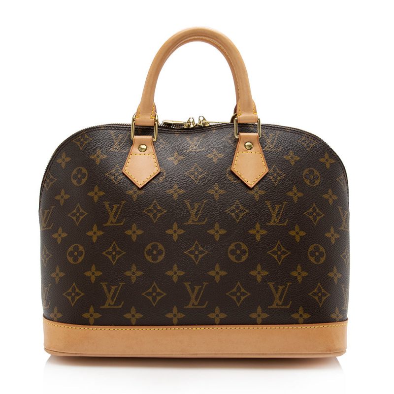 Louis Vuitton Vintage Monogram Canvas Alma PM Satchel (SHF-17025) - Image 2