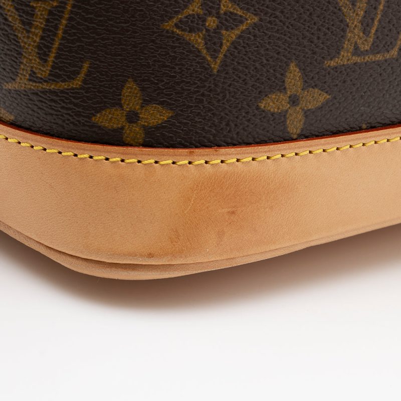 Louis Vuitton Vintage Monogram Canvas Alma PM Satchel (SHF-17025) - Image 9
