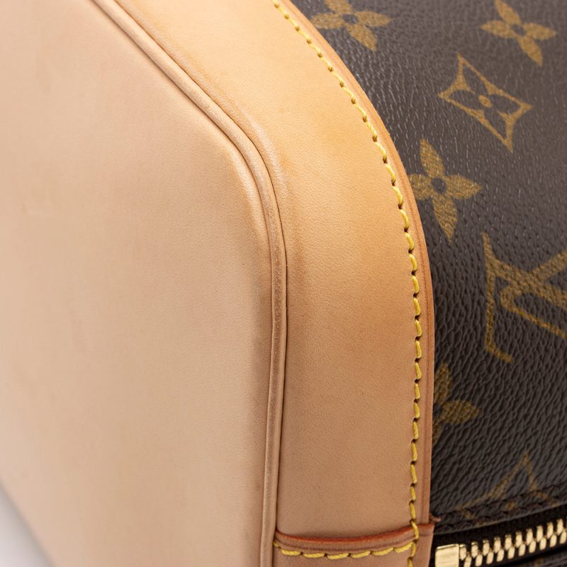 Louis Vuitton Vintage Monogram Canvas Alma PM Satchel (SHF-17025) - Image 13