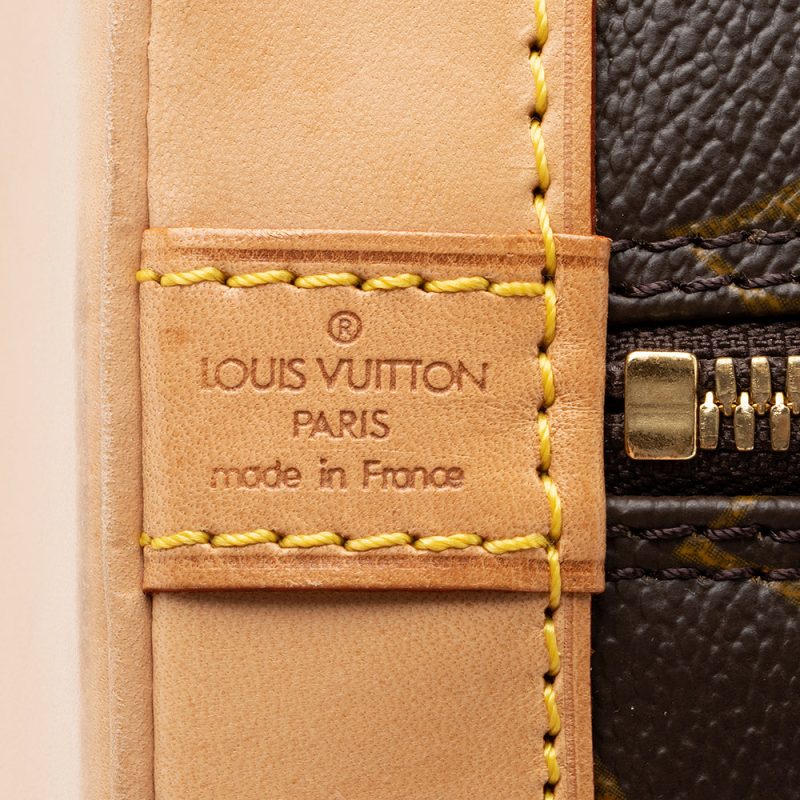 Louis Vuitton Vintage Monogram Canvas Alma PM Satchel (SHF-17025) - Image 7