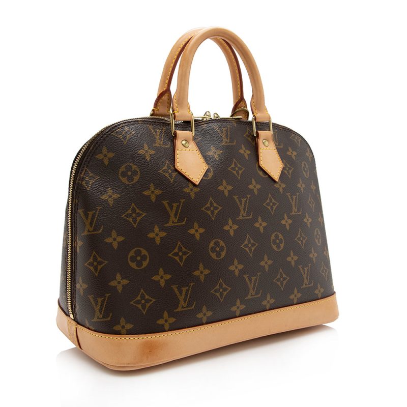 Louis Vuitton Vintage Monogram Canvas Alma PM Satchel (SHF-17025)