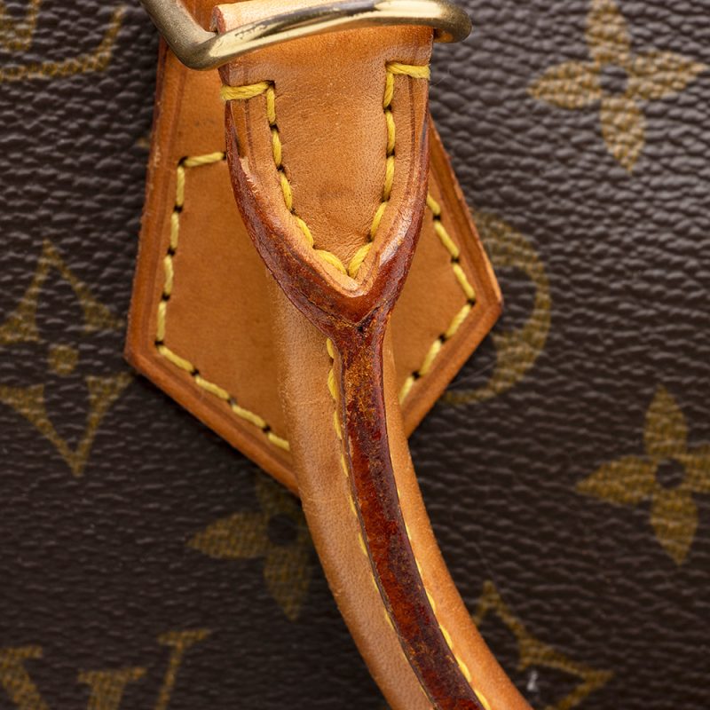 Louis Vuitton Vintage Monogram Canvas Alma PM Satchel - FINAL SALE (SHF-20140) - Image 10