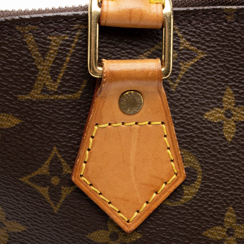 Louis Vuitton Vintage Monogram Canvas Alma PM Satchel - FINAL SALE (SHF-20140) - Image 13