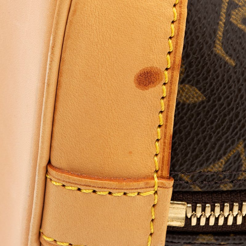 Louis Vuitton Vintage Monogram Canvas Alma PM Satchel (SHF-20475) - Image 12