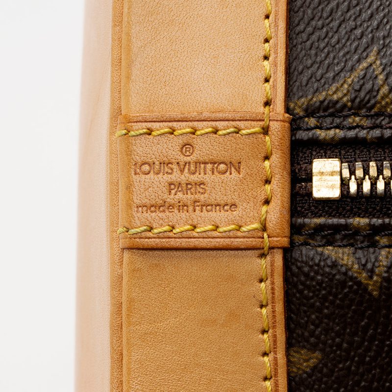 Louis Vuitton Vintage Monogram Canvas Alma PM Satchel (SHF-20942) - Image 7
