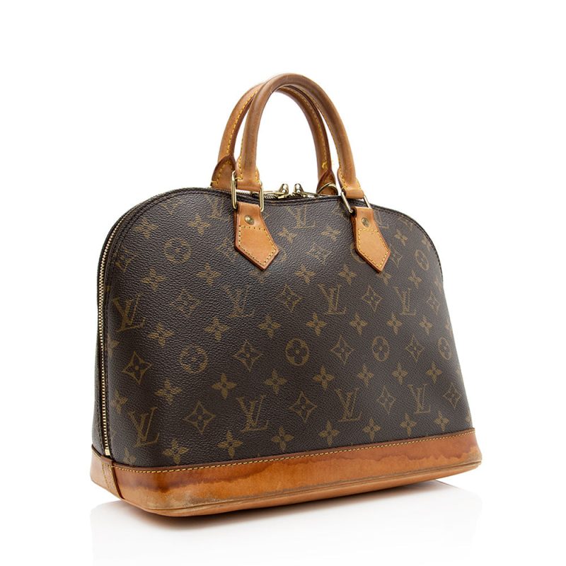 Louis Vuitton Vintage Monogram Canvas Alma PM Satchel (SHF-21417)