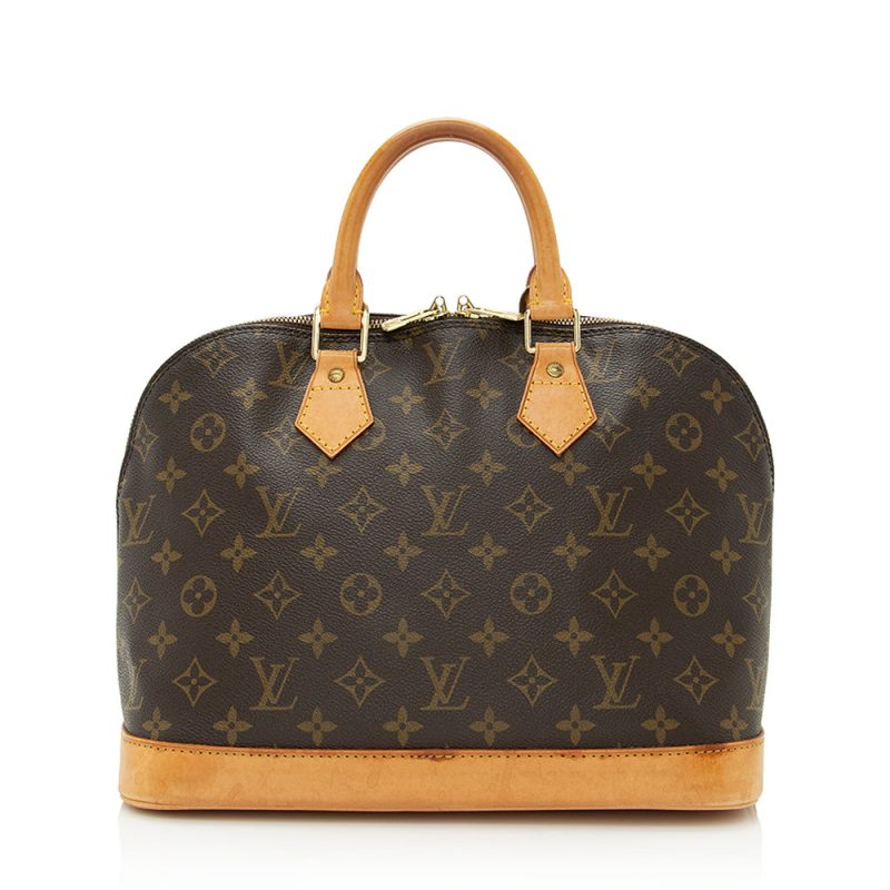 Louis Vuitton Vintage Monogram Canvas Alma PM Satchel (SHF-21739) - Image 2