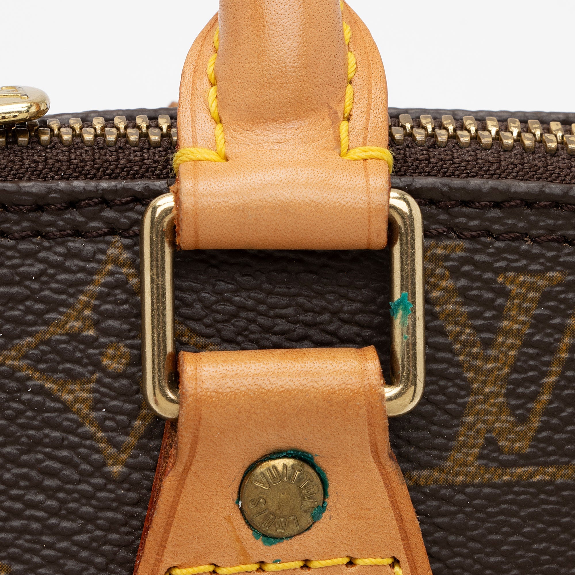 Louis Vuitton Vintage Monogram Canvas Alma PM Satchel (SHF-OnswEh) - Image 13