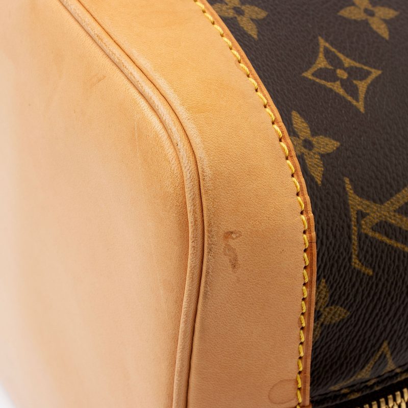 Louis Vuitton Vintage Monogram Canvas Alma PM Satchel (SHF-FlRNpk) - Image 18