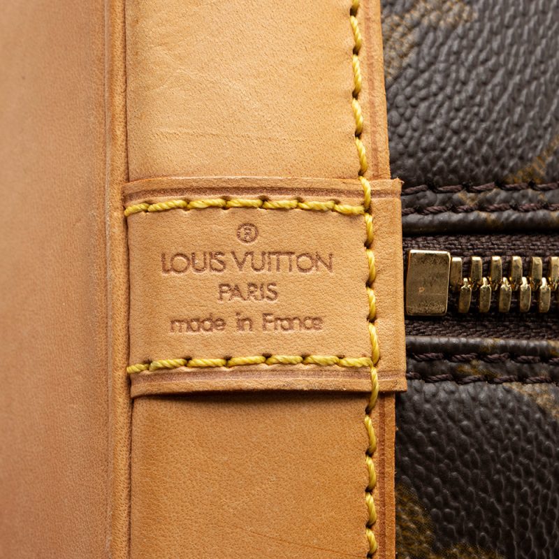 Louis Vuitton Vintage Monogram Canvas Alma PM Satchel (SHF-17770) - Image 7