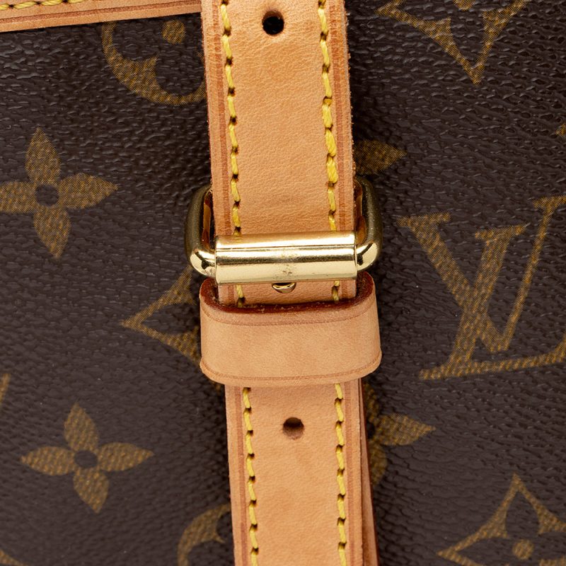 Louis Vuitton Vintage Monogram Canvas Bucket GM Tote (SHF-21446) - Image 13