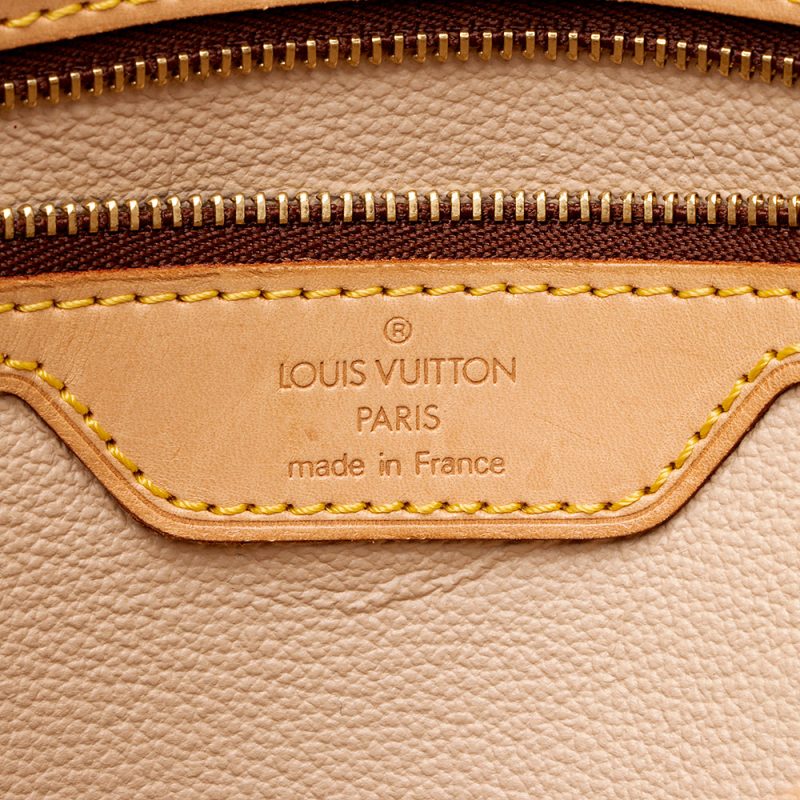 Louis Vuitton Vintage Monogram Canvas Bucket GM Tote (SHF-21446) - Image 7