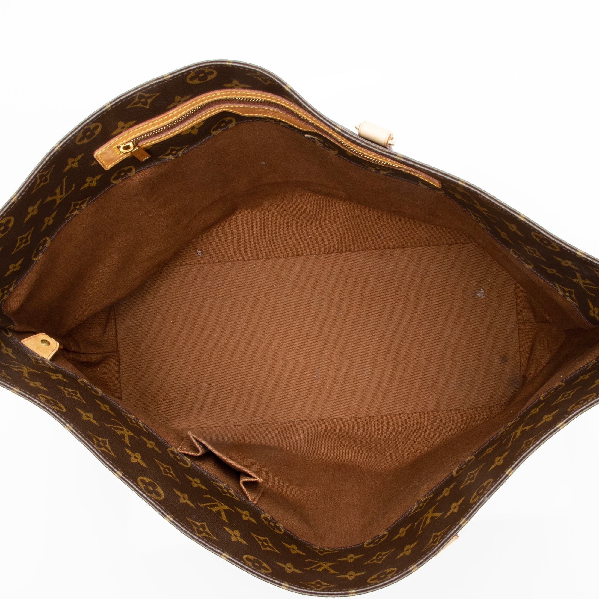 Louis Vuitton Vintage Monogram Canvas Cabas Alto Tote (SHF-23439) - Image 6
