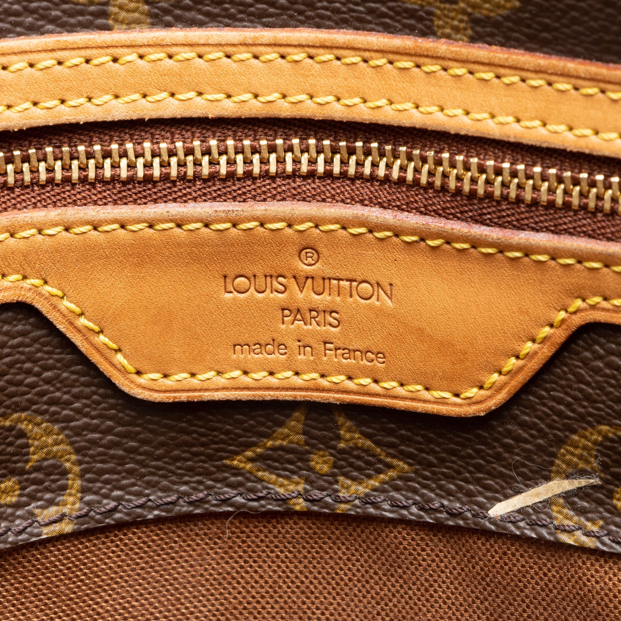 Louis Vuitton Vintage Monogram Canvas Cabas Alto Tote (SHF-23439) - Image 7