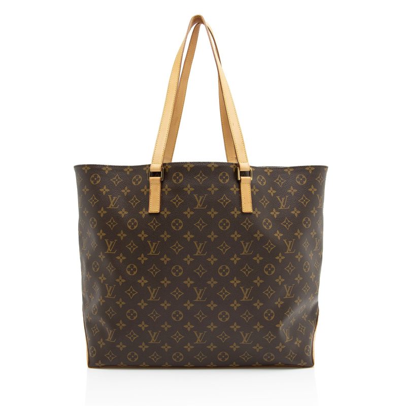 Louis Vuitton Vintage Monogram Canvas Cabas Alto Tote (SHF-mZLBW7) - Image 2