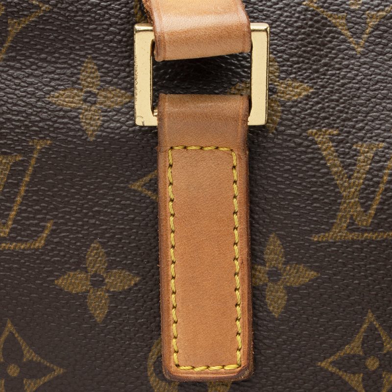 Louis Vuitton Vintage Monogram Canvas Cabas Mezzo Tote (SHF-21400) - Image 11