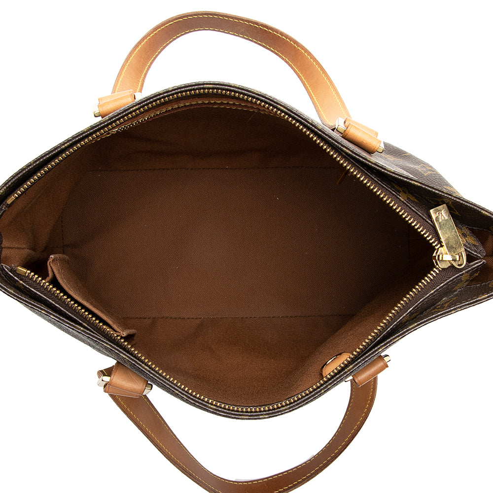 Louis Vuitton Vintage Monogram Canvas Cabas Piano Tote (SHF-18383) - Image 6