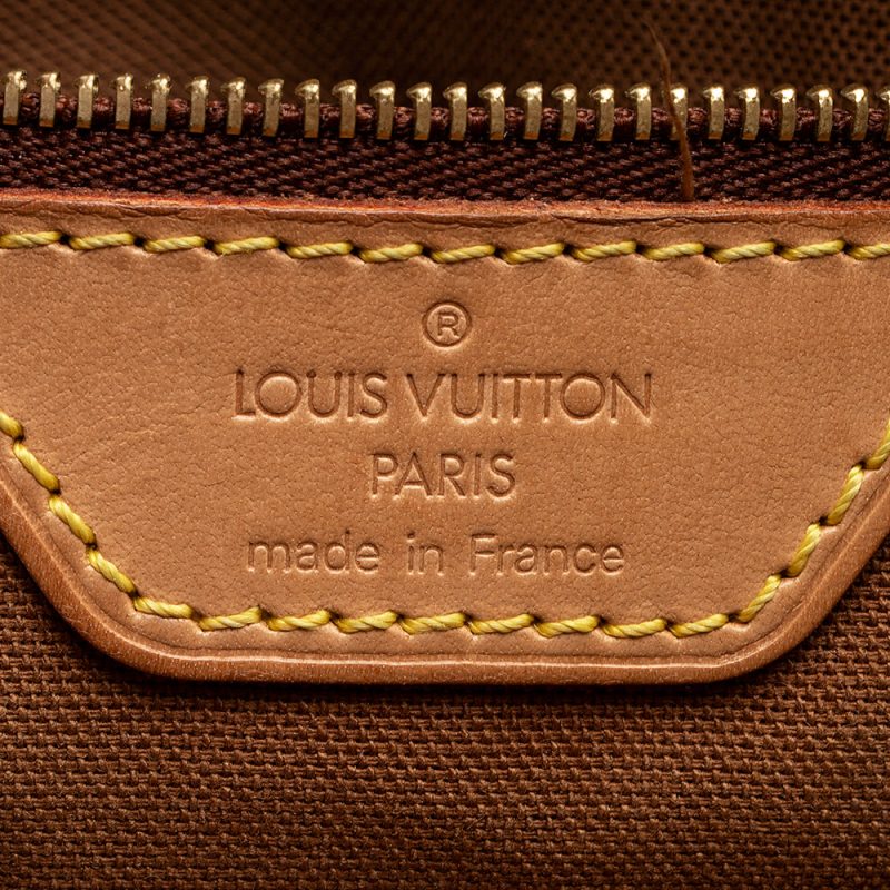 Louis Vuitton Vintage Monogram Canvas Cabas Piano Tote (SHF-18383) - Image 7