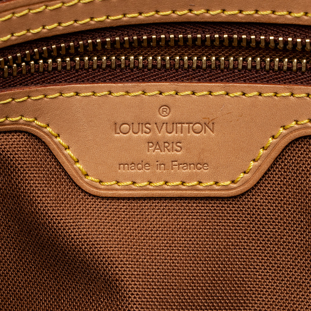 Louis Vuitton Vintage Monogram Canvas Cabas Piano Tote (SHF-18401) - Image 7