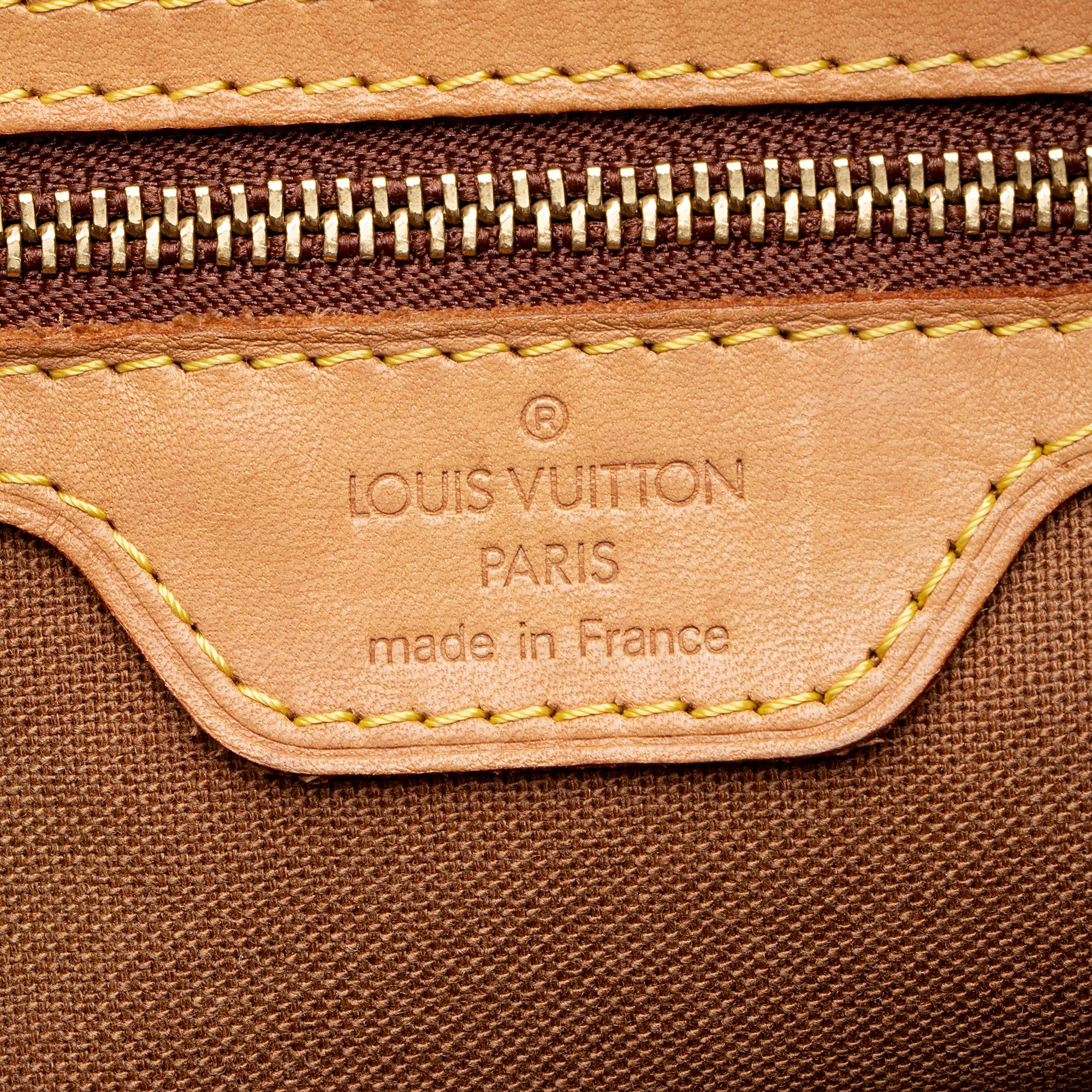 Louis Vuitton Vintage Monogram Canvas Cabas Piano (SHF-22888) - Image 7