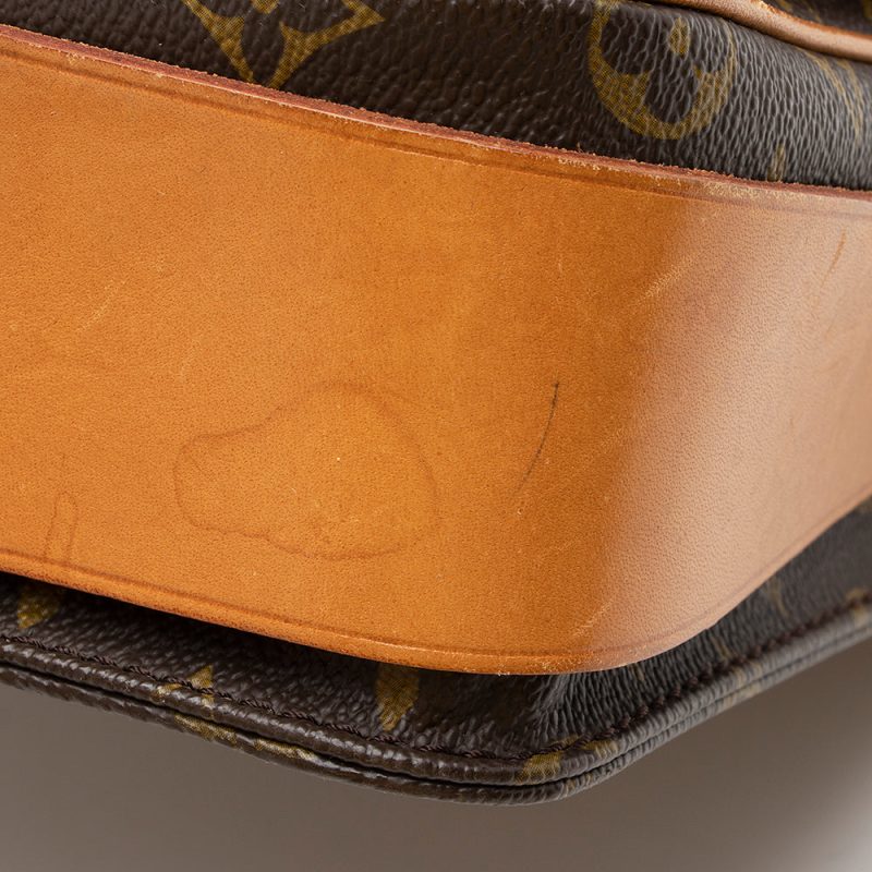 Louis Vuitton Vintage Monogram Canvas Cartouchiere GM Shoulder Bag (SHF-21275) - Image 19