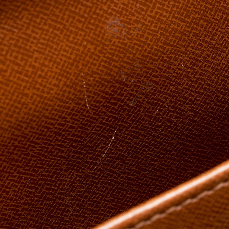 Louis Vuitton Vintage Monogram Canvas Cartouchiere GM Shoulder Bag (SHF-21275) - Image 12