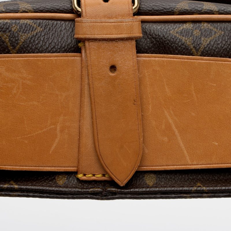 Louis Vuitton Vintage Monogram Canvas Cartouchiere MM Shoulder Bag (SHF-Ns6wrZ) - Image 11