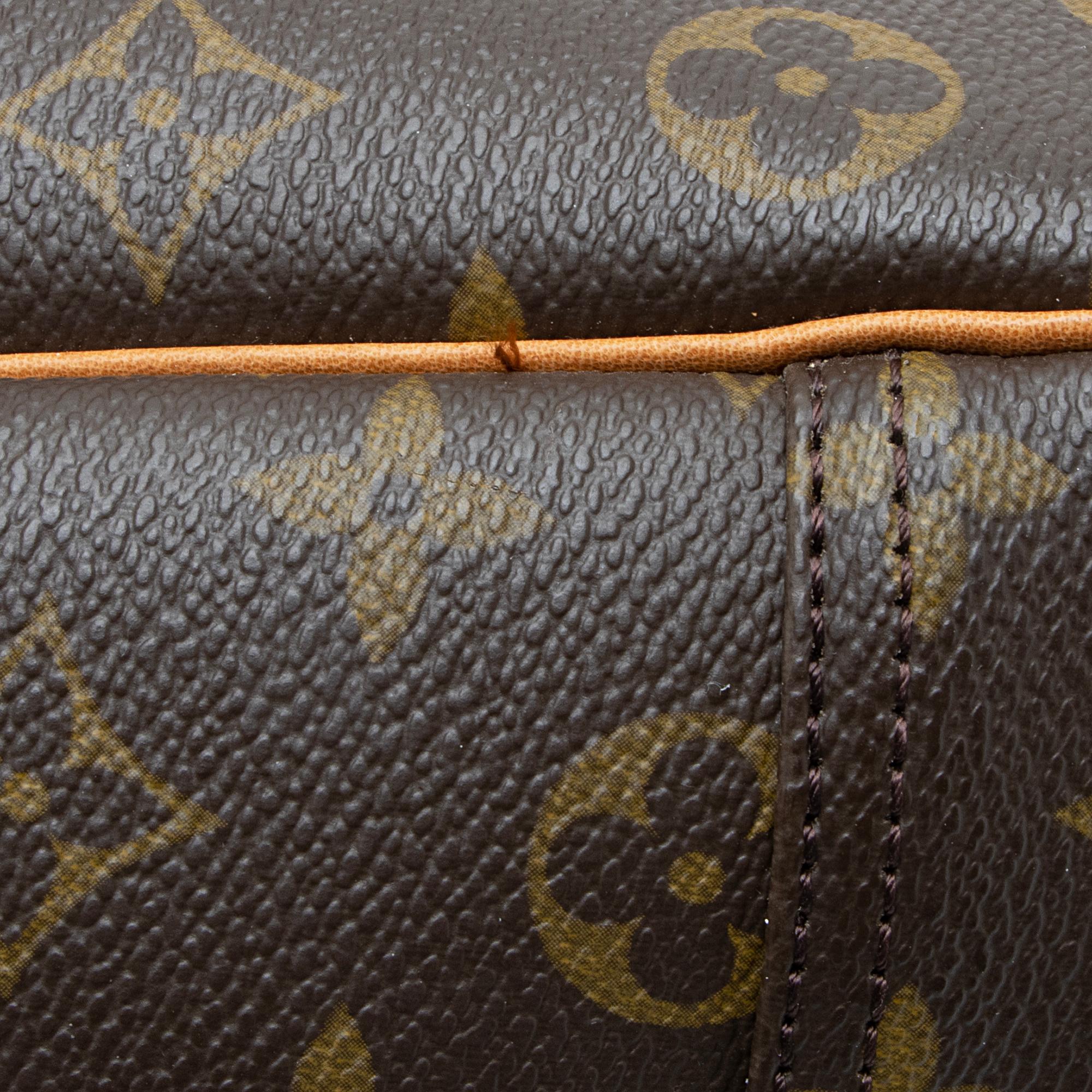Louis Vuitton Vintage Monogram Canvas Deauville Satchel (SHF-23165) - Image 13