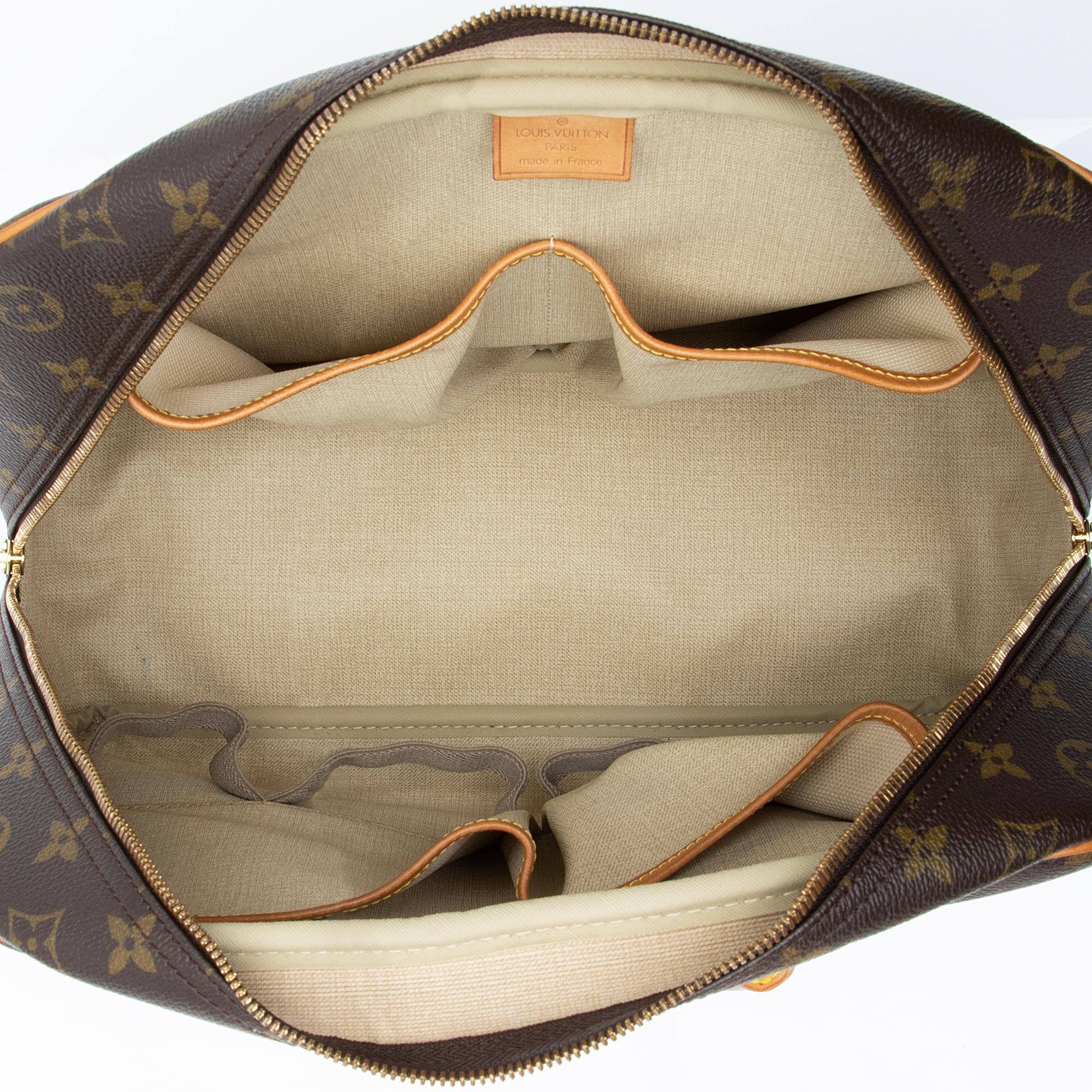 Louis Vuitton Vintage Monogram Canvas Deauville Satchel (SHF-23165) - Image 6