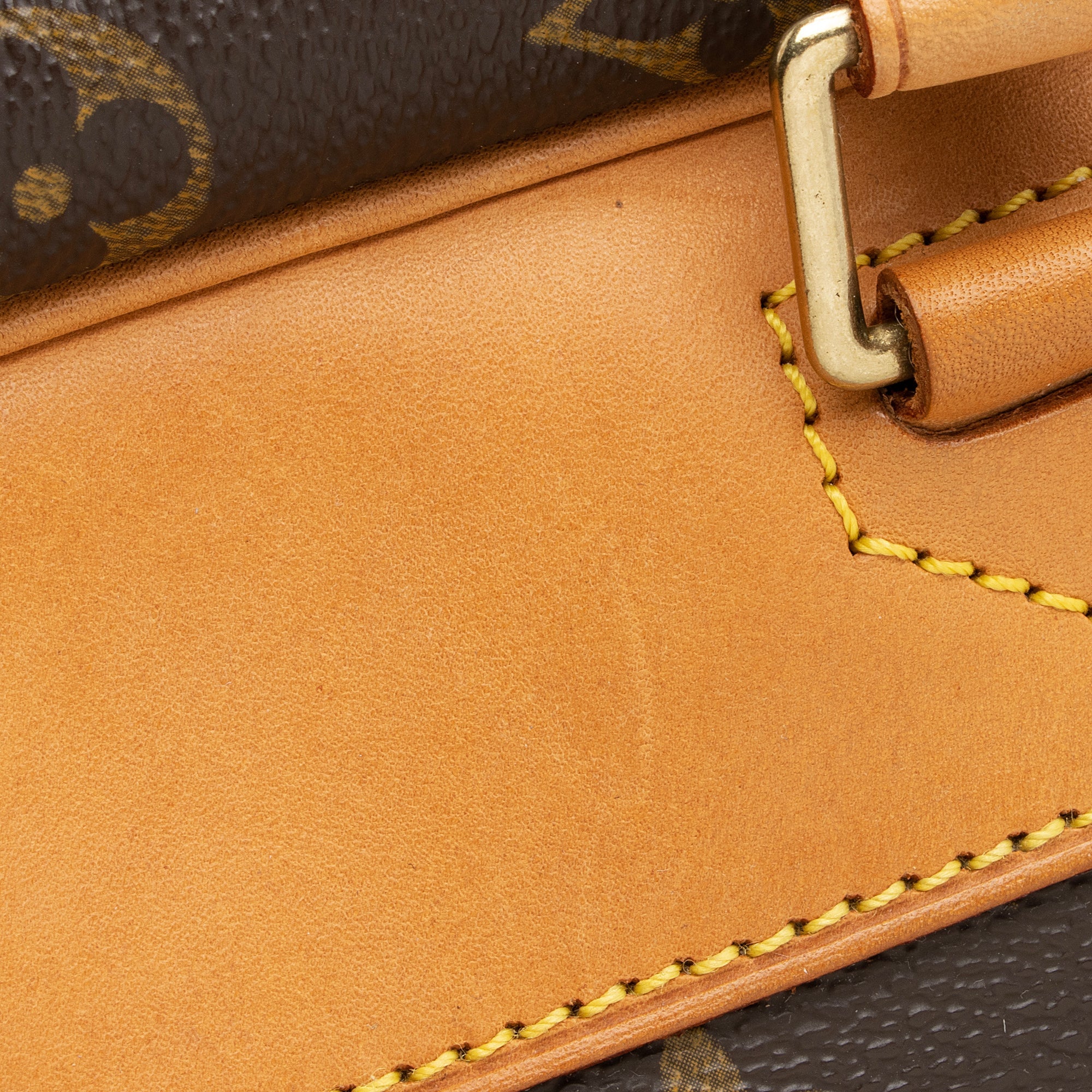 Louis Vuitton Vintage Monogram Canvas Deauville Satchel (SHF-23592) - Image 10