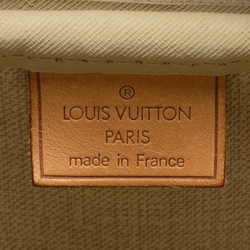 Louis Vuitton Vintage Monogram Canvas Deauville Satchel (SHF-23592) - Image 7