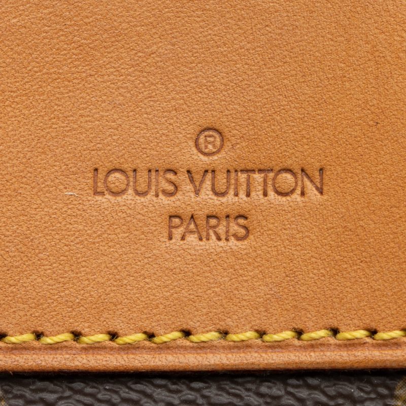 Louis Vuitton Vintage Monogram Canvas Deauville Satchel (SHF-23592) - Image 8