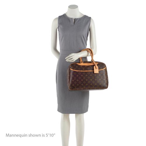 Louis Vuitton Vintage Monogram Canvas Deauville Satchel (SHF-5IrOKq) - Image 4