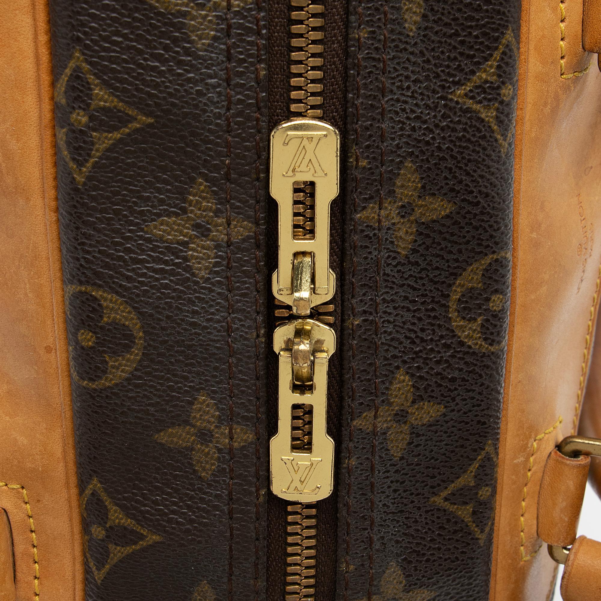 Louis Vuitton Vintage Monogram Canvas Deauville Satchel (SHF-w4i8Ug) - Image 9