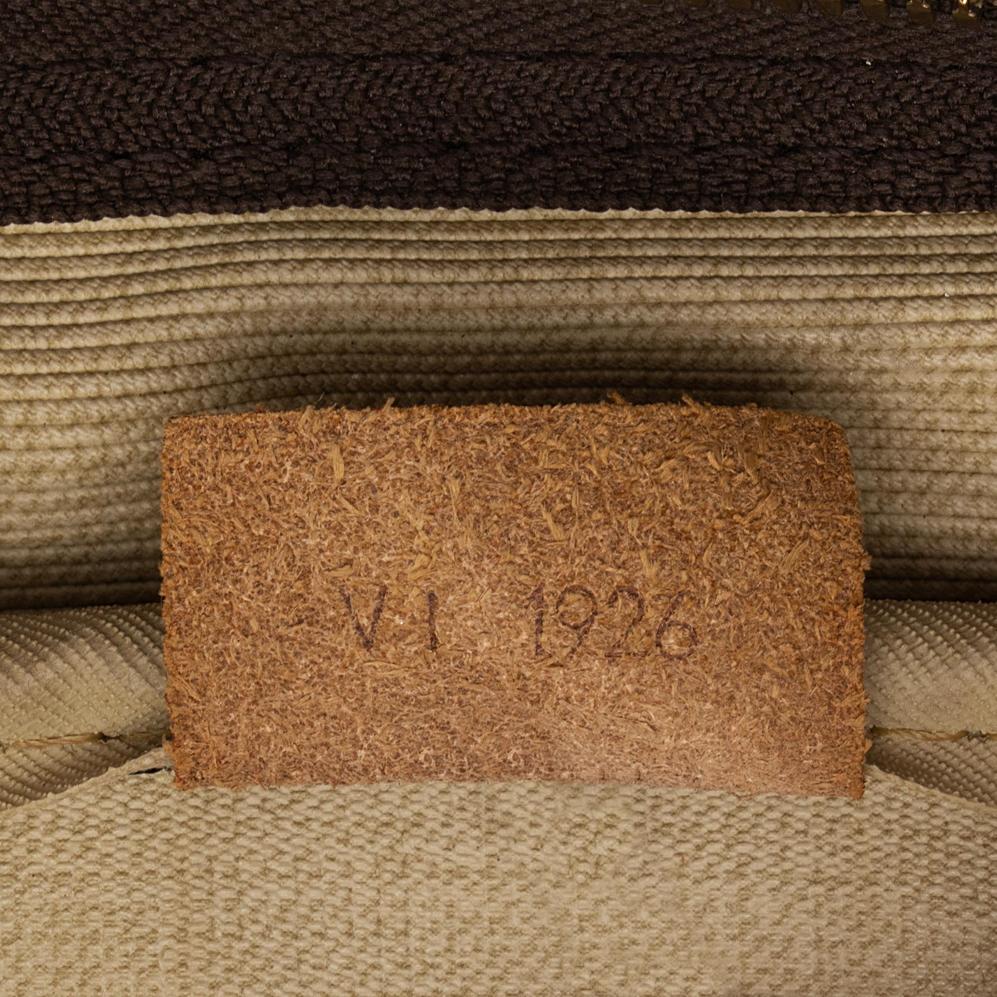Louis Vuitton Vintage Monogram Canvas Deauville Satchel (SHF-w4i8Ug) - Image 5