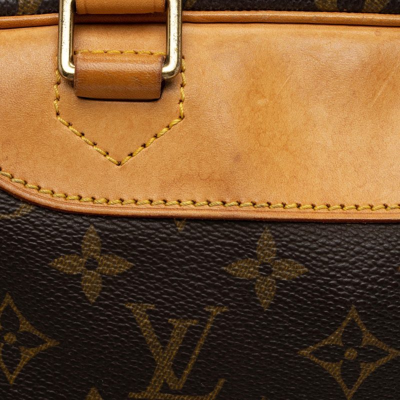 Louis Vuitton Vintage Monogram Canvas Deauville Satchel (SHF-w4i8Ug) - Image 19