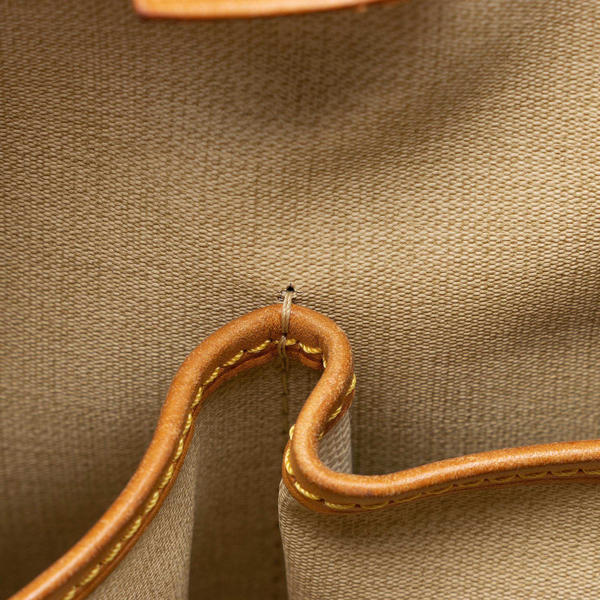 Louis Vuitton Vintage Monogram Canvas Deauville Satchel (SHF-w4i8Ug) - Image 11
