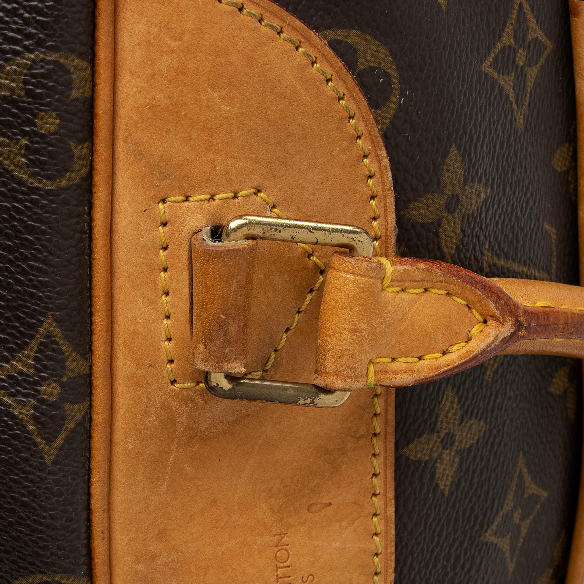 Louis Vuitton Vintage Monogram Canvas Deauville Satchel (SHF-w4i8Ug) - Image 13