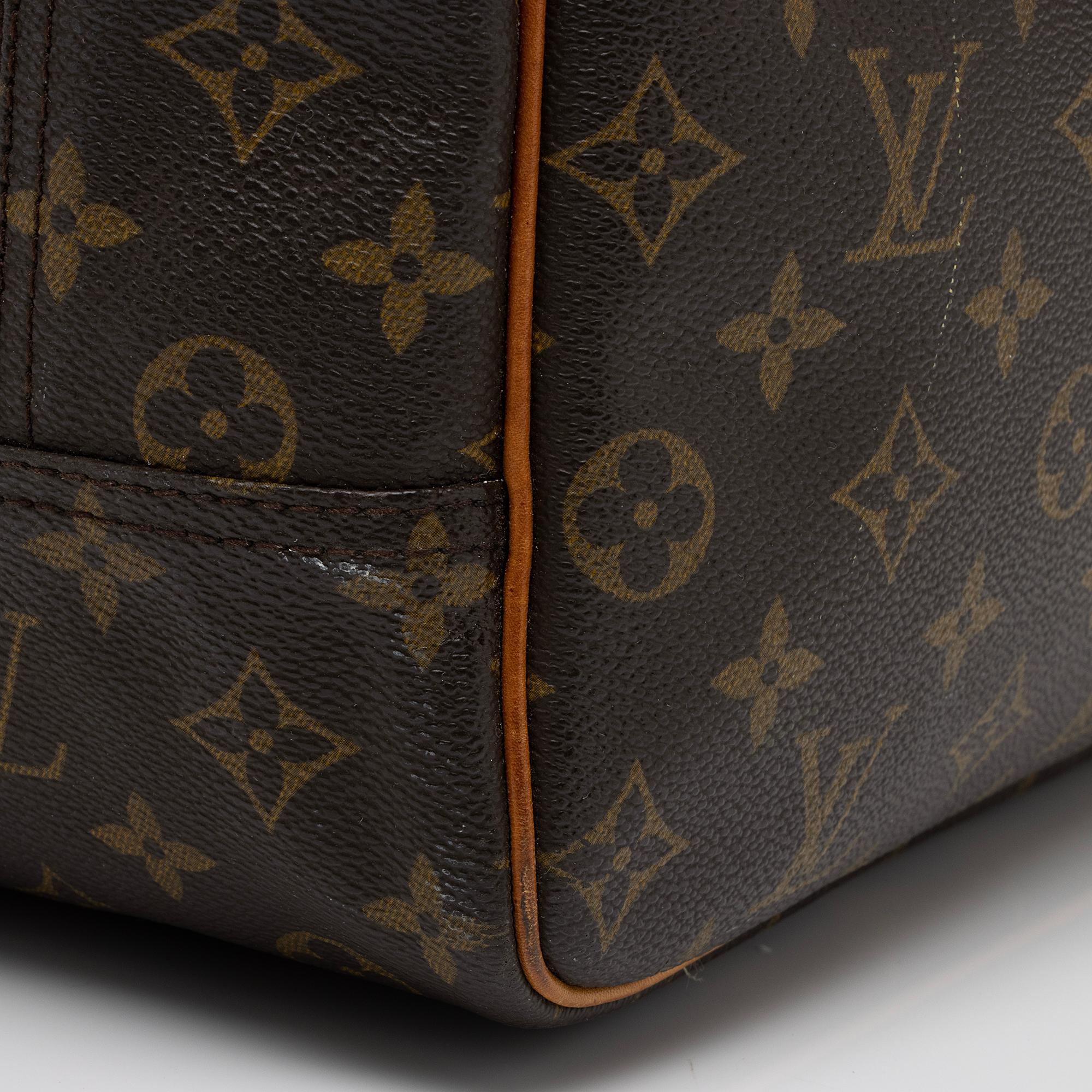 Louis Vuitton Vintage Monogram Canvas Deauville Satchel (SHF-w4i8Ug) - Image 14