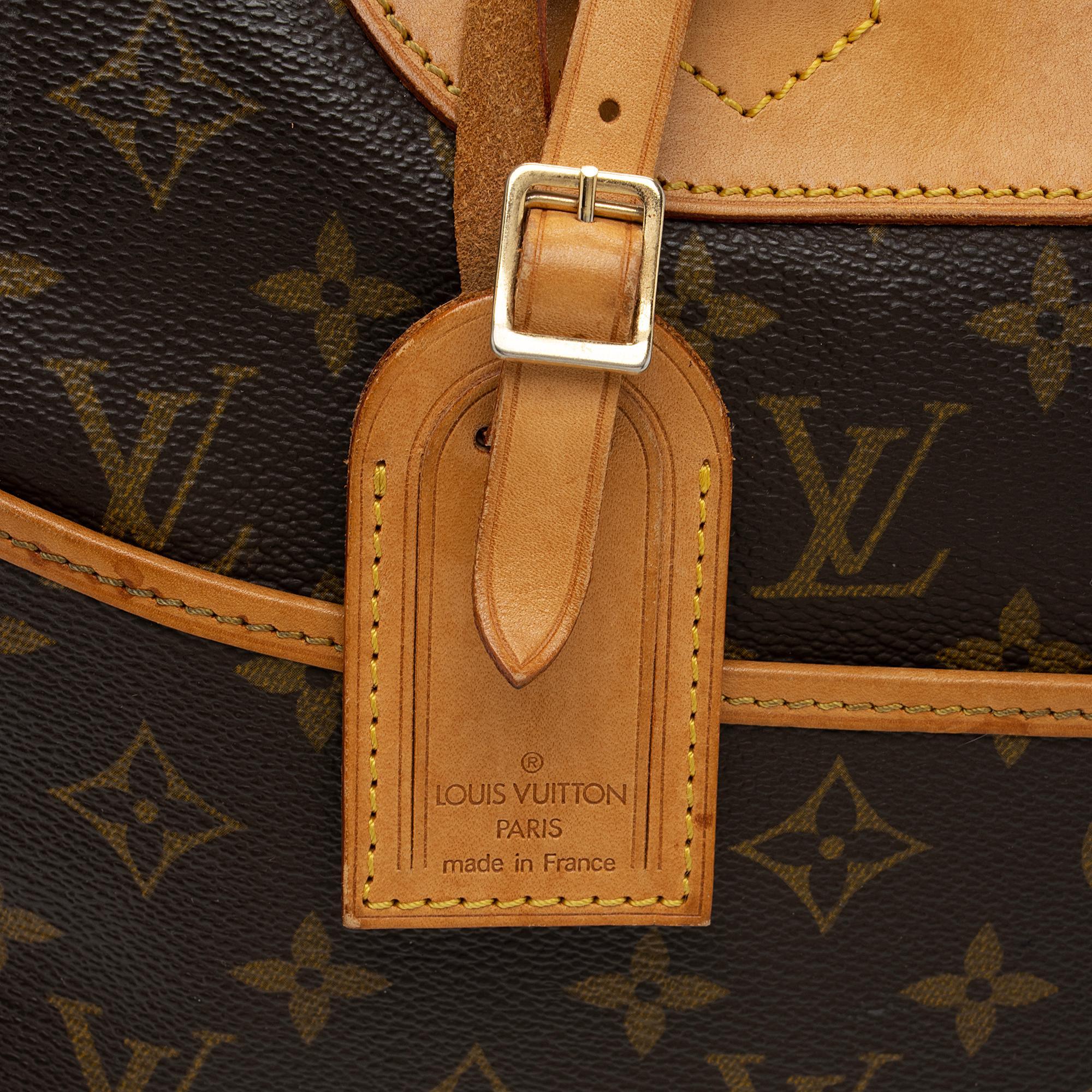Louis Vuitton Vintage Monogram Canvas Deauville Satchel (SHF-w4i8Ug) - Image 15