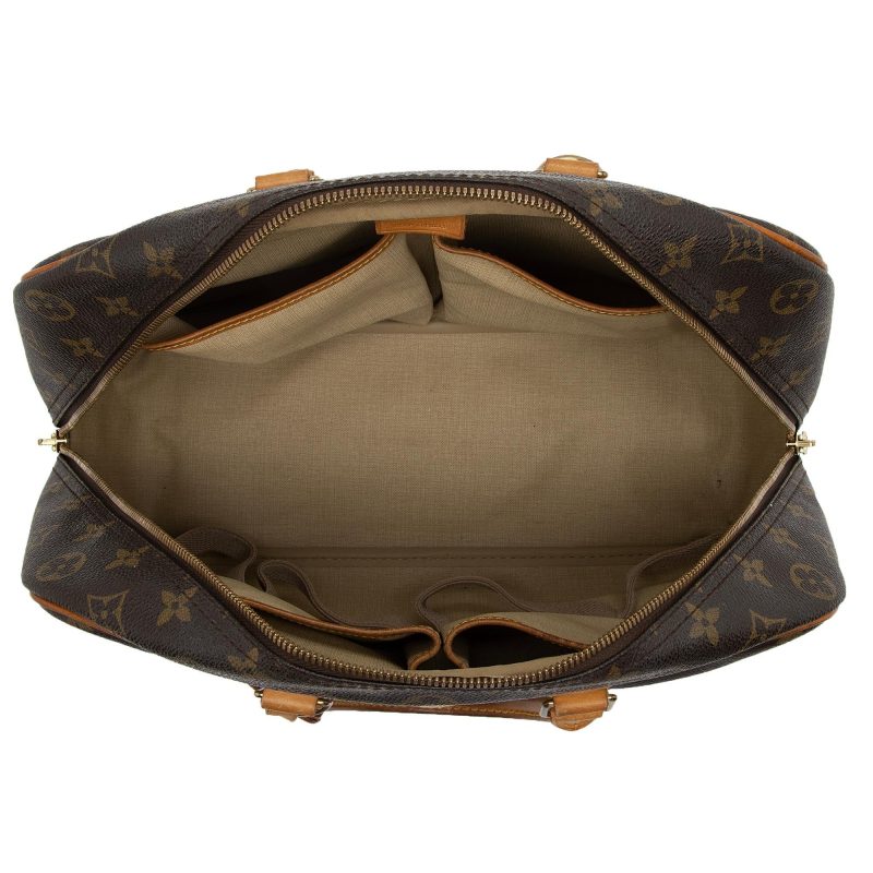 Louis Vuitton Vintage Monogram Canvas Deauville Satchel (SHF-w4i8Ug) - Image 6
