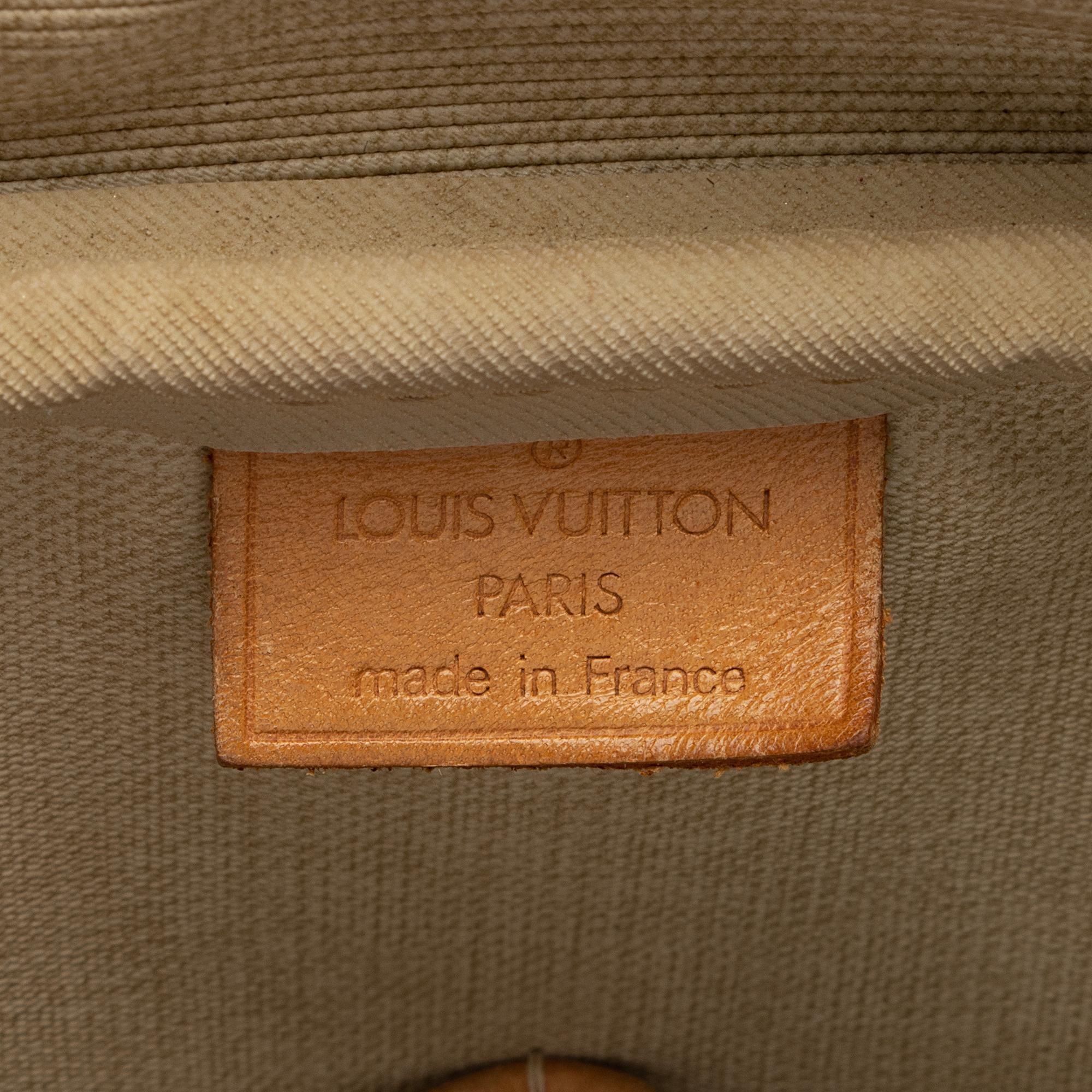 Louis Vuitton Vintage Monogram Canvas Deauville Satchel (SHF-w4i8Ug) - Image 7